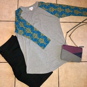 LulaRoe Randy Baseball Style Top